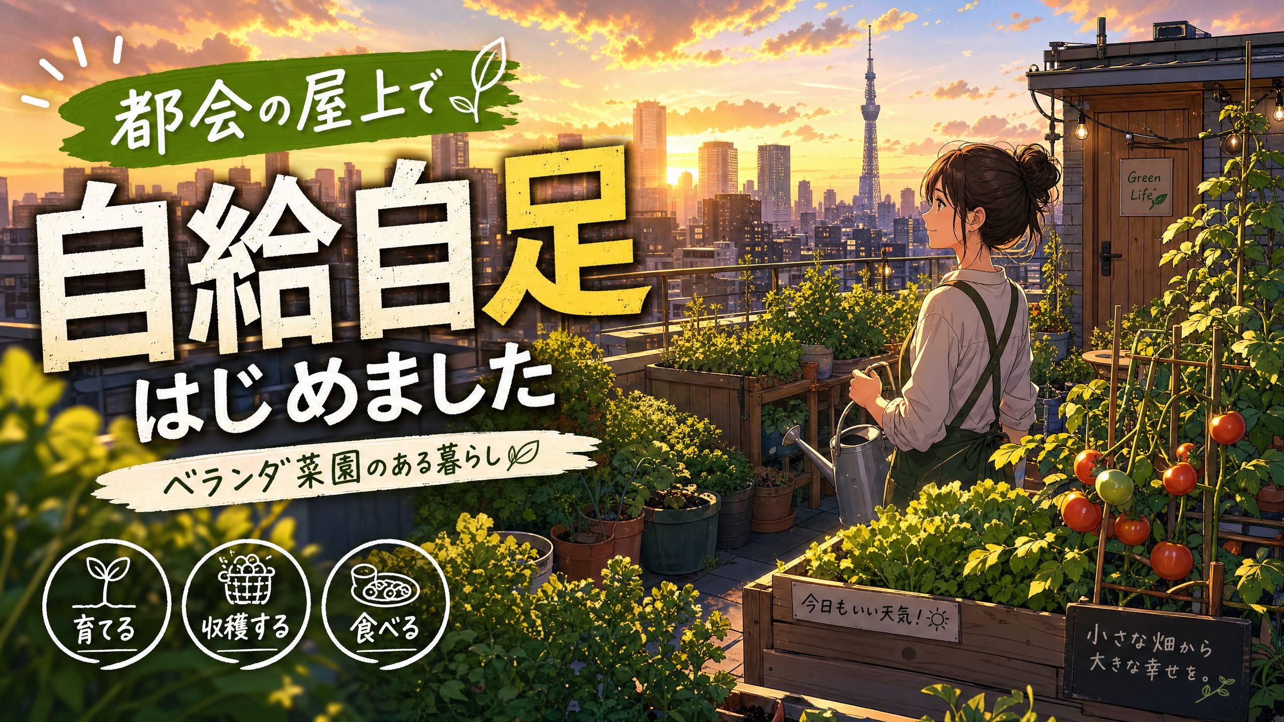 无限臀山植物视频-屋顶花园视频分享